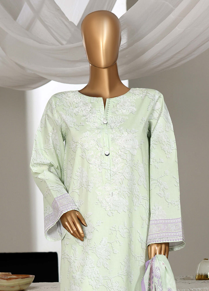 Guldozi by HZ Textiles RTW Embroidered Lawn 3 Piece Suit CPE-3P-024 - Summer Collection