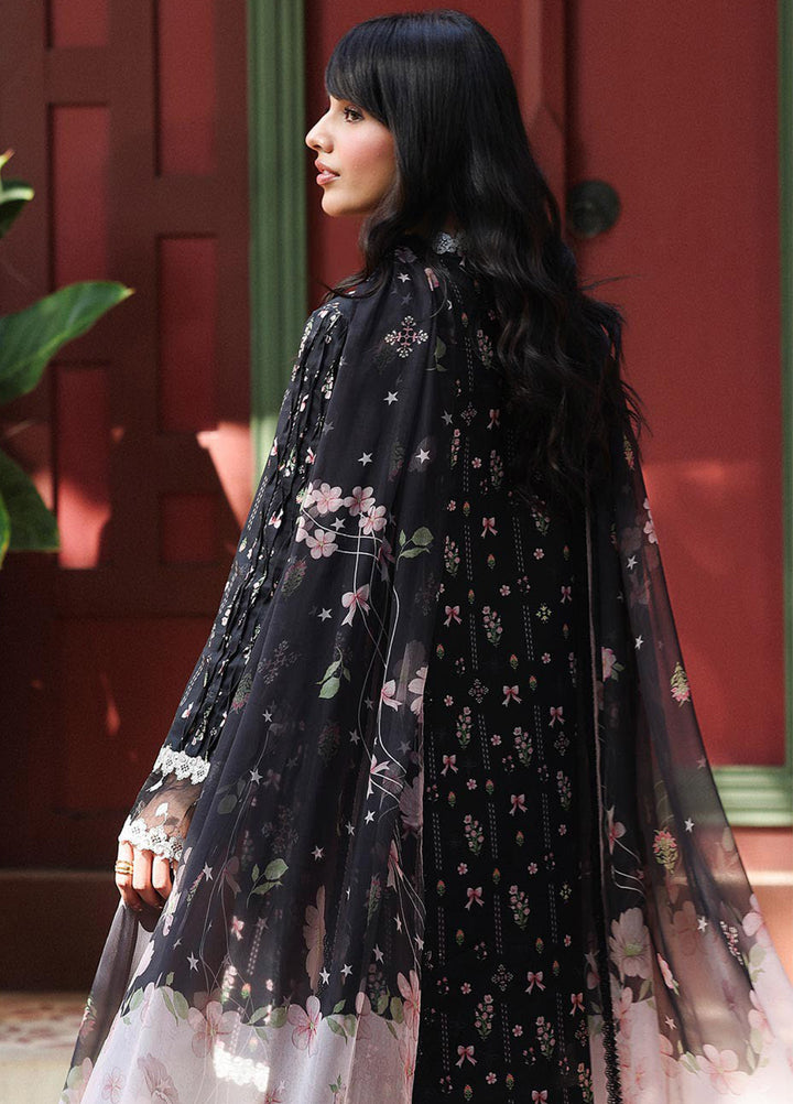 Q Prints by Qalamkar Unstitched Lawn Printed 3 Piece Suit QLK26QP Farah - Summer Collection