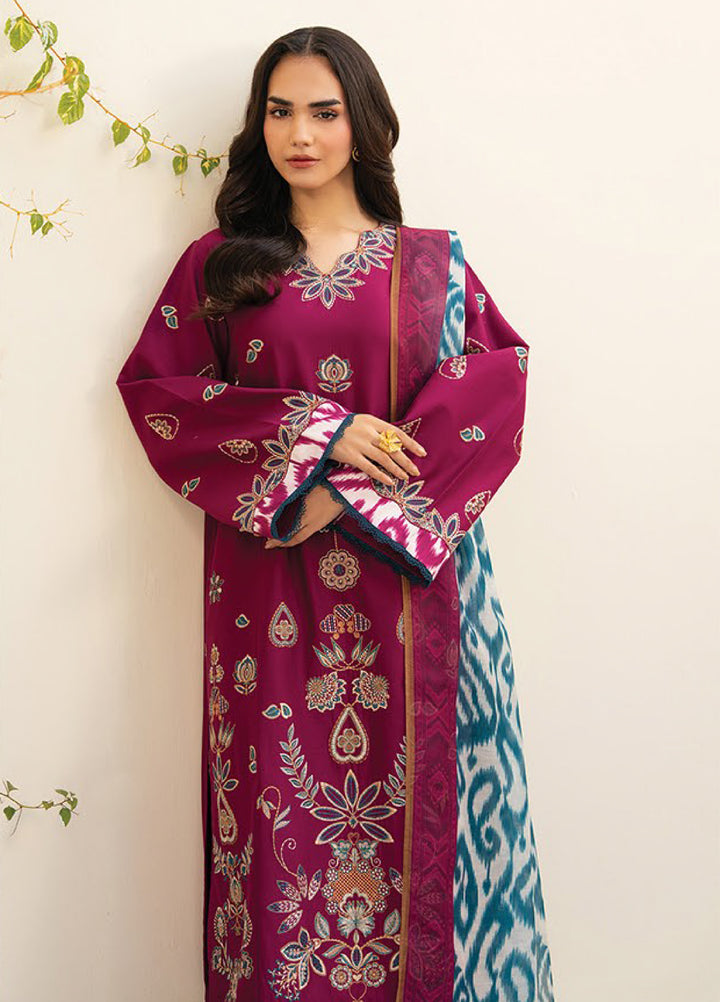 Namah by Xenia Formals Unstitched Embroidered Lawn 3 Piece Suit XF26ULN 02 - NELAM - Festive Collection