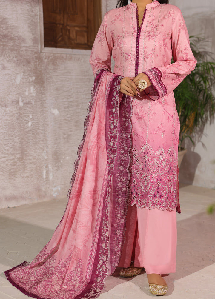 Zynah Premium by VS Textiles Unstitched Embroidered Lawn 3 Piece Suit VS26UZP 697 - Summer Collection