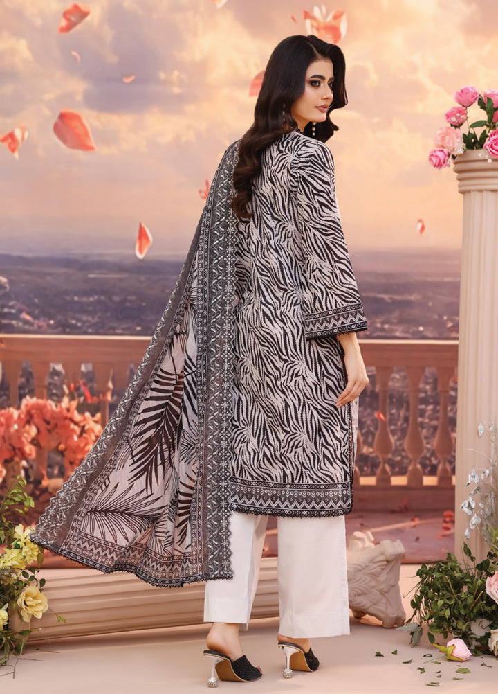 Salina by Regalia Textile Unstitched Cutwork Embroidered Lawn 3 Piece Suit RG26USCL D-9 - Summer Collection