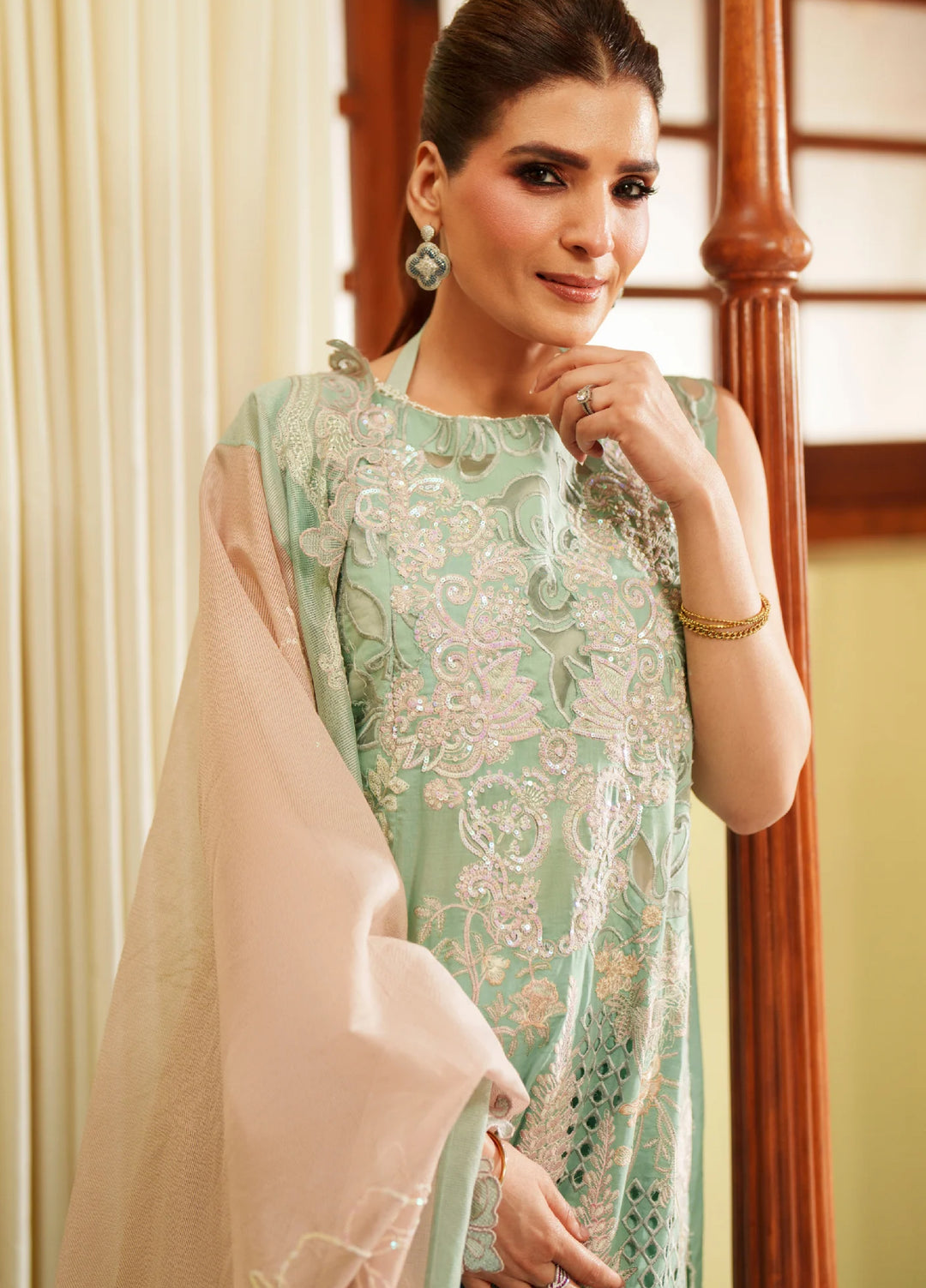 Versa by Asifa and Nabeel Unstitched Embroidered Lawn 3 Piece Suit AN26UVL VUL26-06 The Visionary - Festive Collection