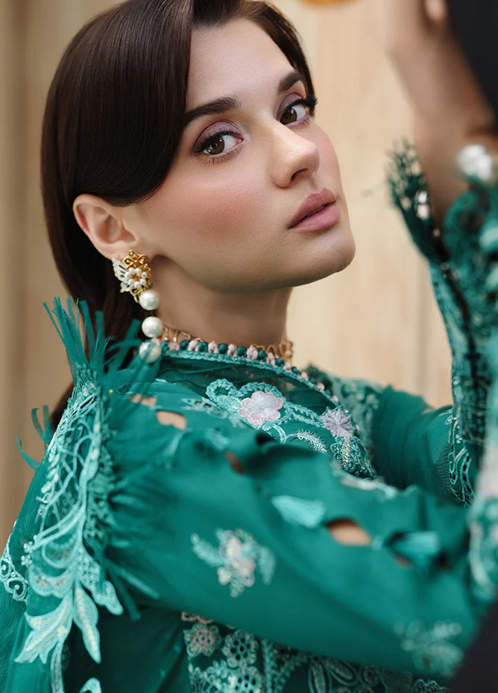 Qalamkar Chikankari Unstitched Embroidered Lawn 3 Piece Suit QLK26UCL CM-07 Rogue - Summer Collection