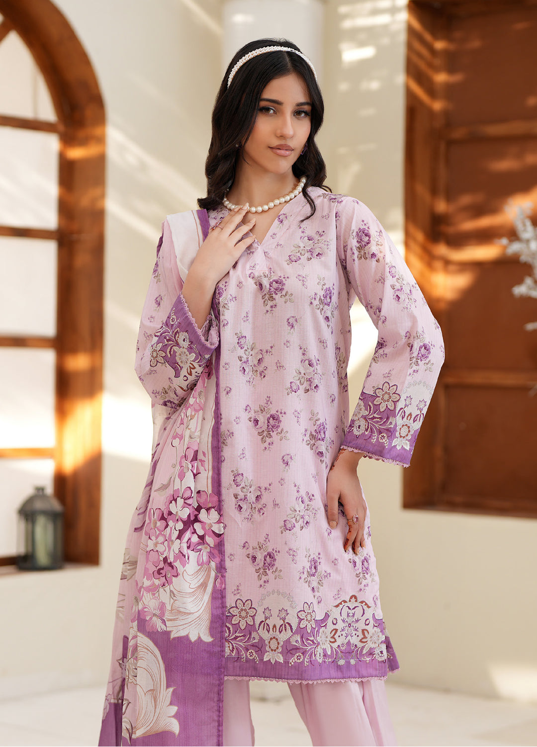 Salina by Regalia Textile Unstitched Printed Lawn 3 Piece Suit RG26DPS D-5 - Summer Collection