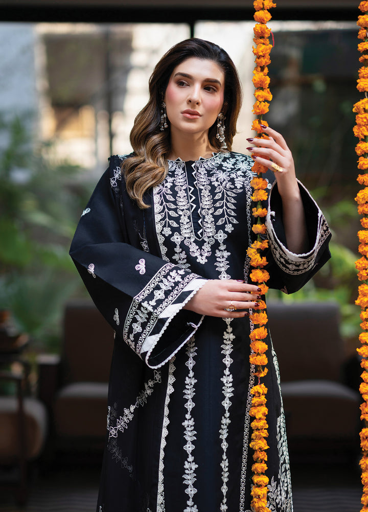 Satrangi by Mahnur Unstitched Embroidered Lawn 3 Piece Suit MN26ULS S-01 - Summer Collection