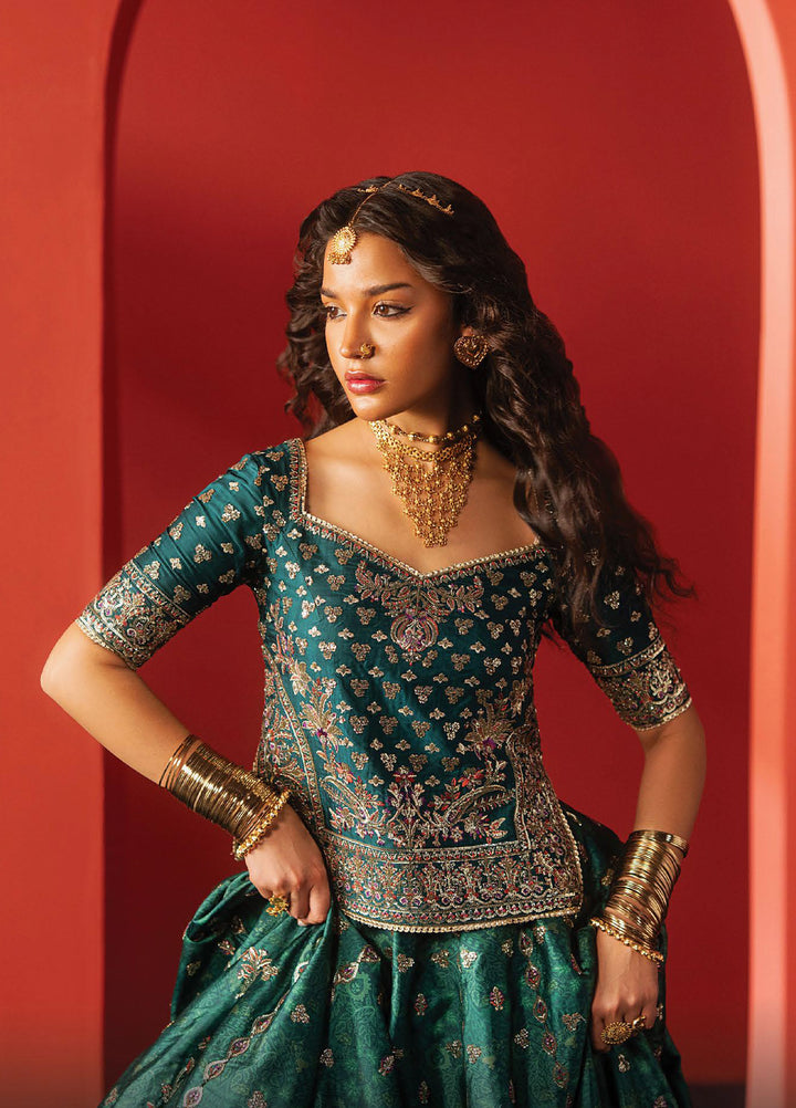 Divani by Afrozeh Unstitched Raw Silk Embroidered 3 Piece Suits AF25DS AS-25-02 Afsar - Festive Collection