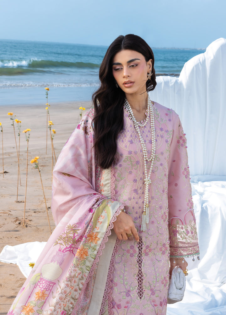 Sirene by Mahnur Unstitched Embroidered Lawn 3 Piece Suit MN26USL S-12 - Summer Collection