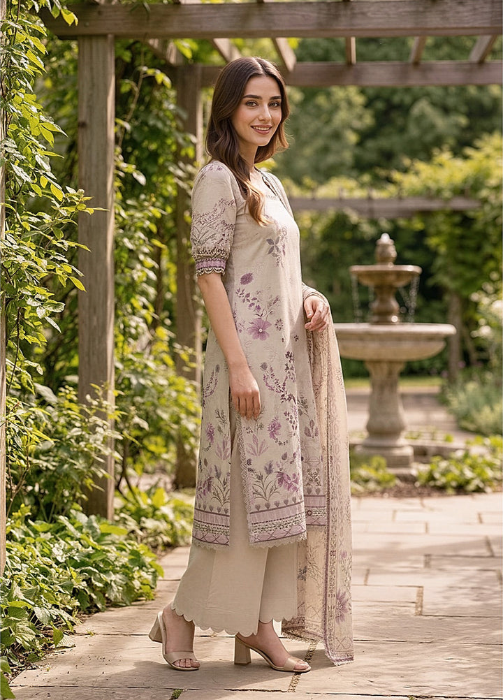 Zync by Florent Unstitched Printed Lawn 3 Piece Suit FL26UZPL FZ-01 - Summer Collection