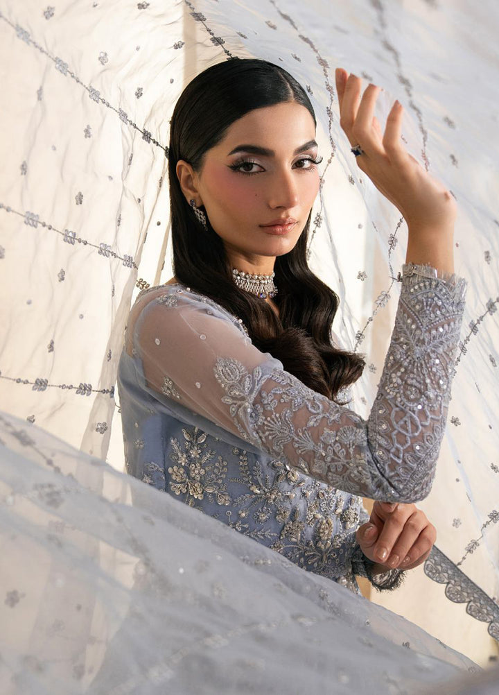 Azira by Gulaal Unstitched Luxury Embroidered Organza 3 peice GL25AF LFU-02 Zahira - Formals Collection