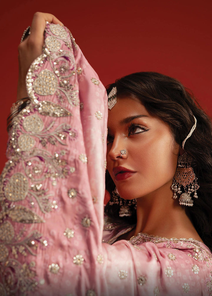 Divani by Afrozeh Unstitched Silk Embroidered 3 Piece Suits AF25DS AS-25-08 Sufiya - Festive Collection