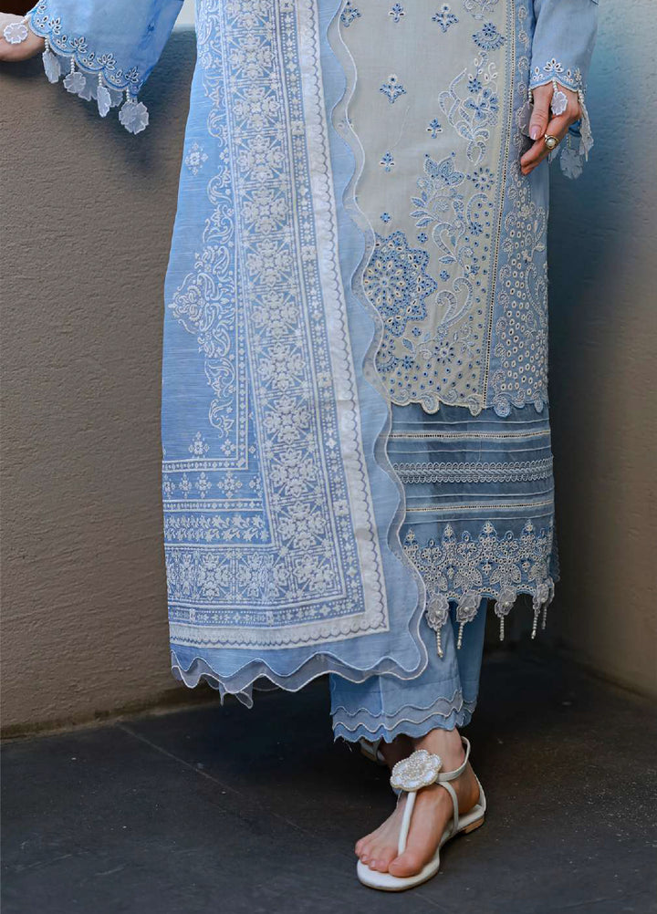 Zellbury Unstitched Embroidered Cotton 3 Piece Suit ZB26UCC WUC26E34066 - Casual Collection