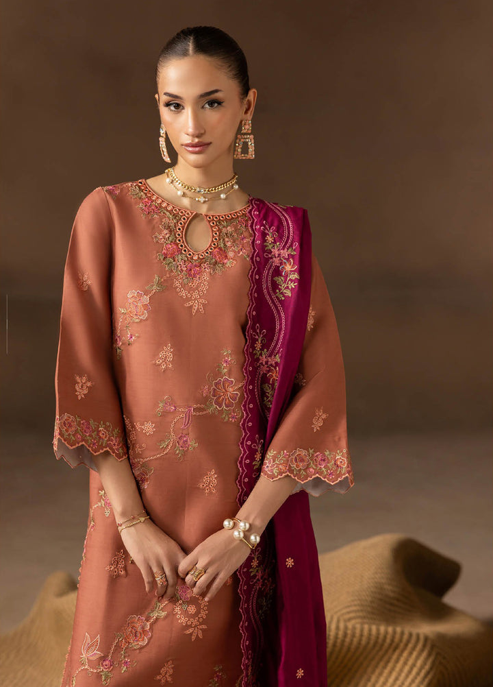 Sareen by Rajbari Unstitched Premium Viscose Chikankari 3 Piece RB25SC D-12 - Winter Collection