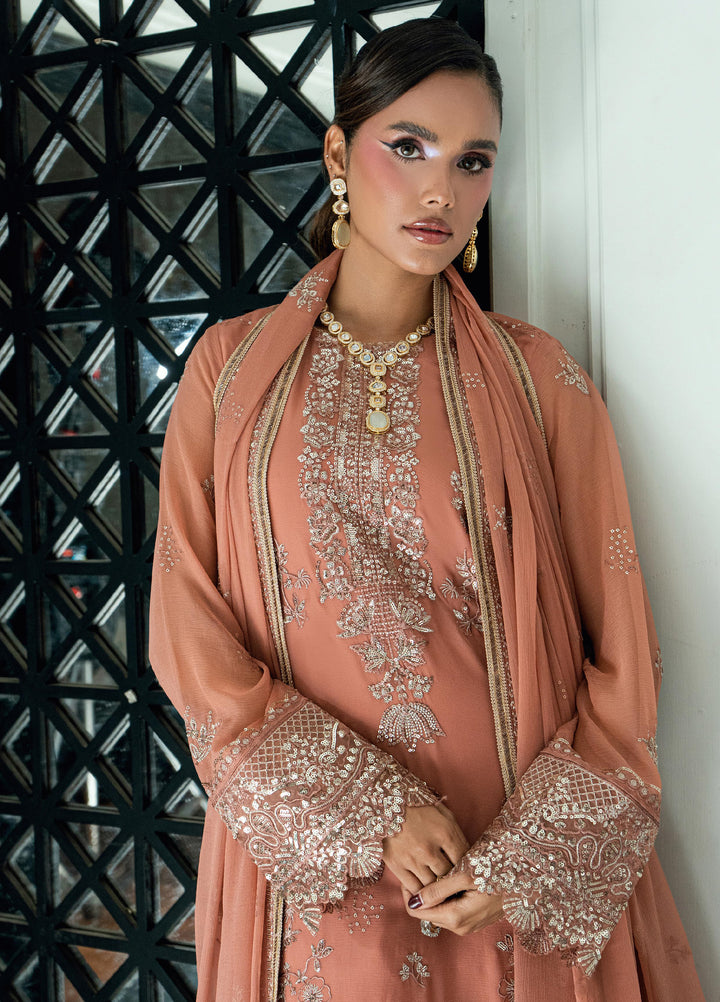 Maison d'or by Sahane Unstitched Embroidered Chiffon 3 Piece Suit CT-27006 SORELLE - Festive Collection