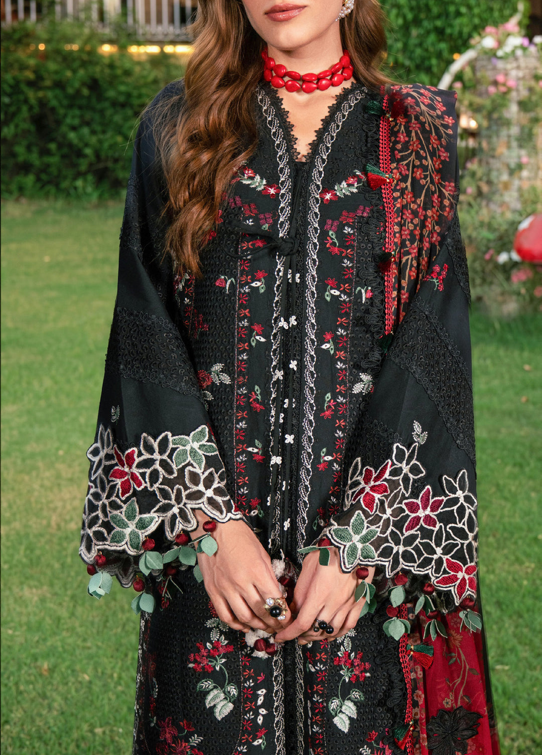 Feerie by Sundas Ahad Unstitched Embroidered Lawn 3 Piece Suit SNA26ULF Celeste ELL-10 - Eid Collection