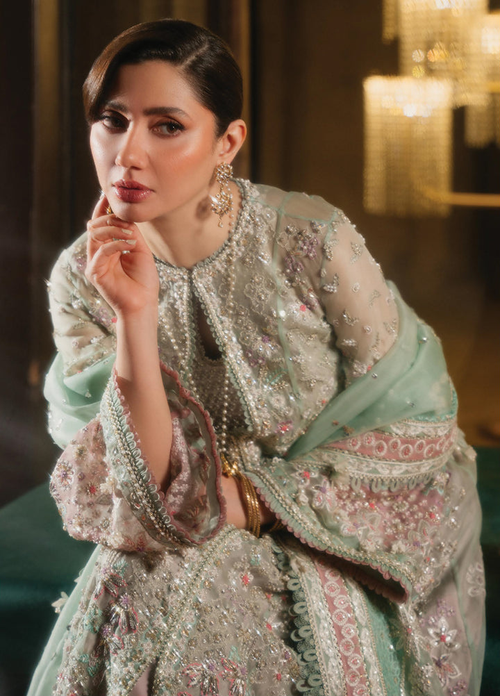 Freeshia by Suffuse Unstitched Organza Embroidered Suits 3 Piece SSY26UF MEHTAВ - Wedding Collection