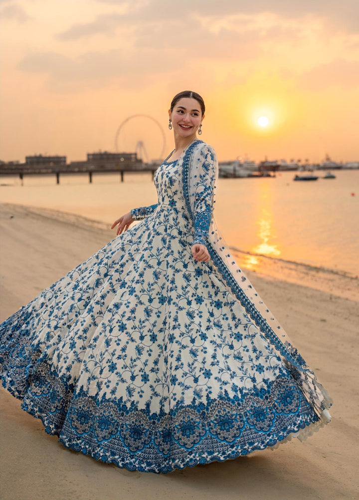 AYA by Faiza Saqlain Unstitched Embroidered Luxury Lawn 3 Piece Suit FS26UAL JEHONA - Festive Collection