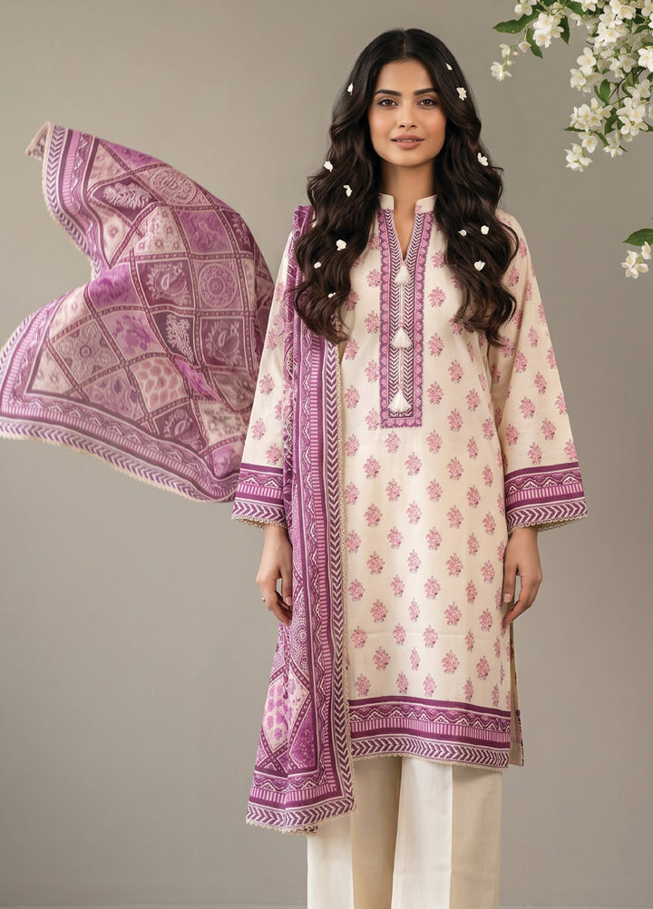 Salina by Regalia Textiles Unstitched Printed Lawn 3 Piece Suit RG26USI D-6 - Casual Collection