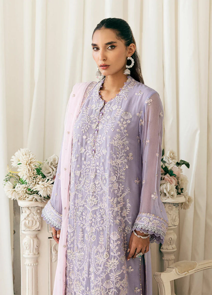 Signature by Salitex Embroidered Chiffon Suits Unstitched 3 Piece SUNS7CH033UT - Summer Collection