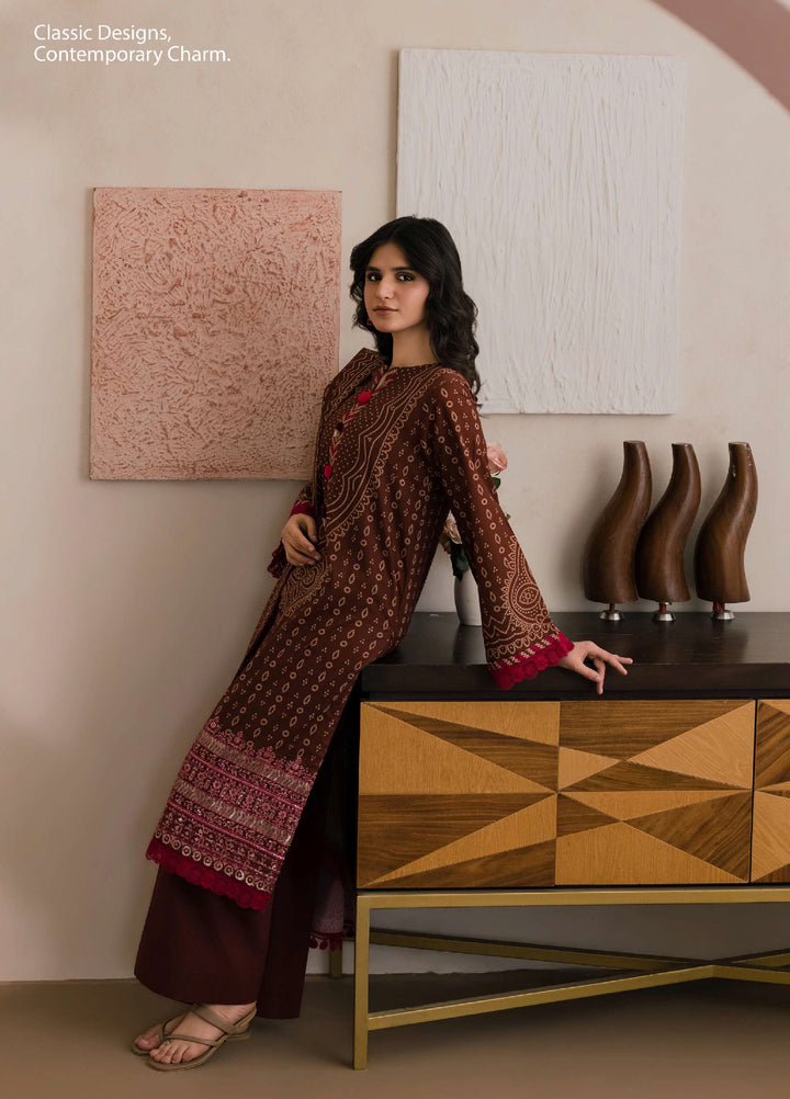 Zellbury Unstitched Printed Lawn 3 Piece Suit ZB26UVIII WUS26E30707 - Casual Collection