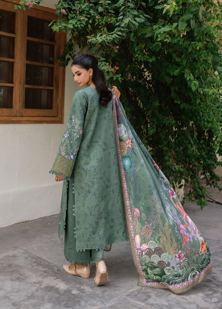 Zync by Florent Whispers Unstitched Embroidered Modal 3 Piece FL25WW FL-4B - Winter Collection