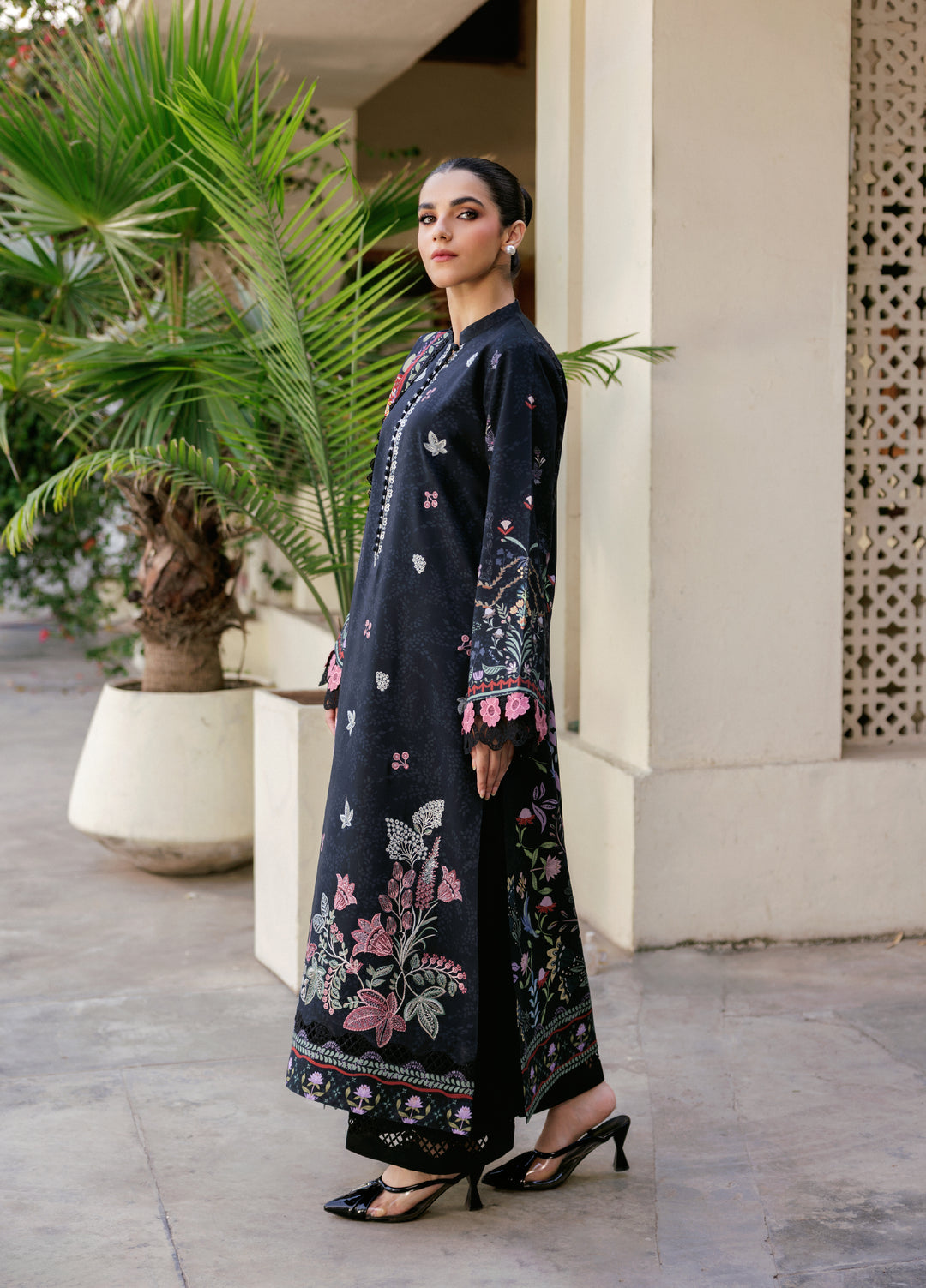 Zync by Florent Whispers Unstitched Embroidered Modal 3 Piece FL25WW FL-3B - Winter Collection