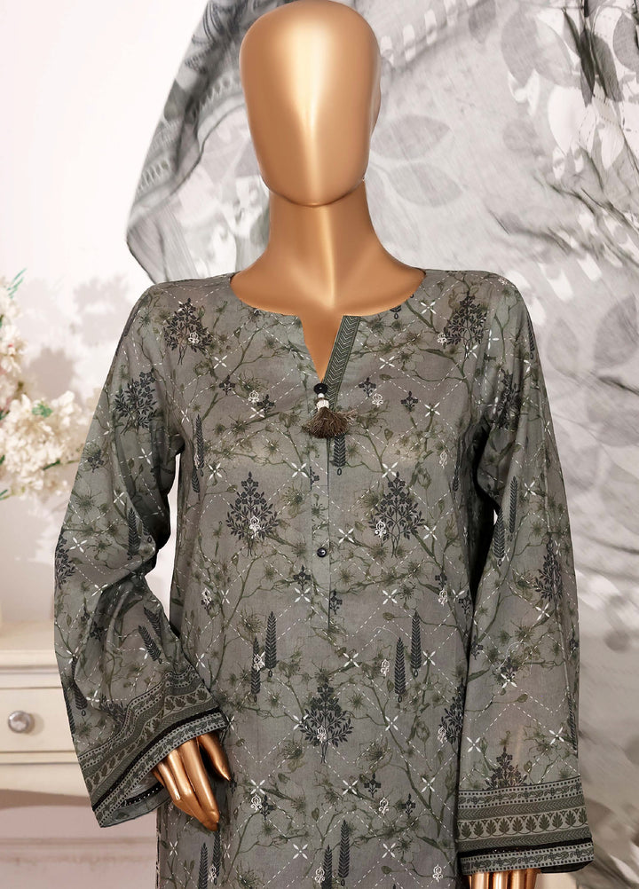 Hz Textiles RTW Cutwork Kari Printed Lawn 3 Piece Suit HZ26ULC CPE-3P-013 - Summer Collection