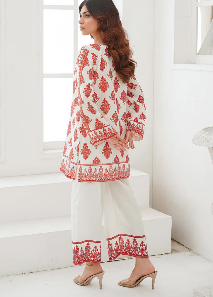 Nairah Women Pret Printed Arabic Lawn Suit NAH26PN Light Sand - Spring Collection