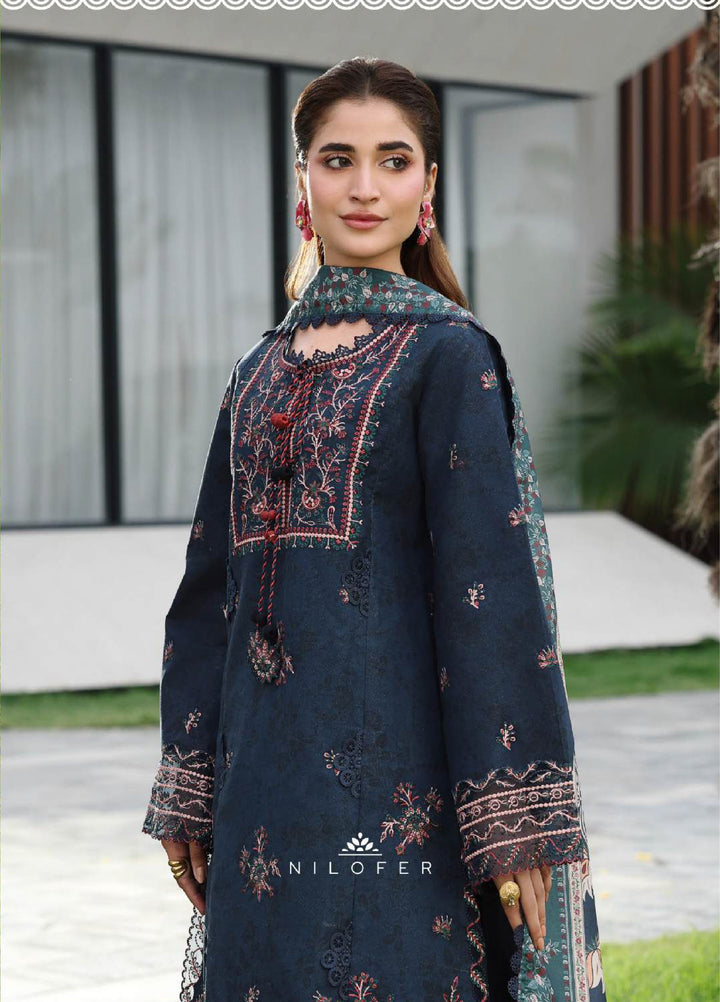 Florence by Rang Rasiya Unstitched Embroidered Lawn 3 Piece Suit RR26ULF Nilofer - Festive Collection