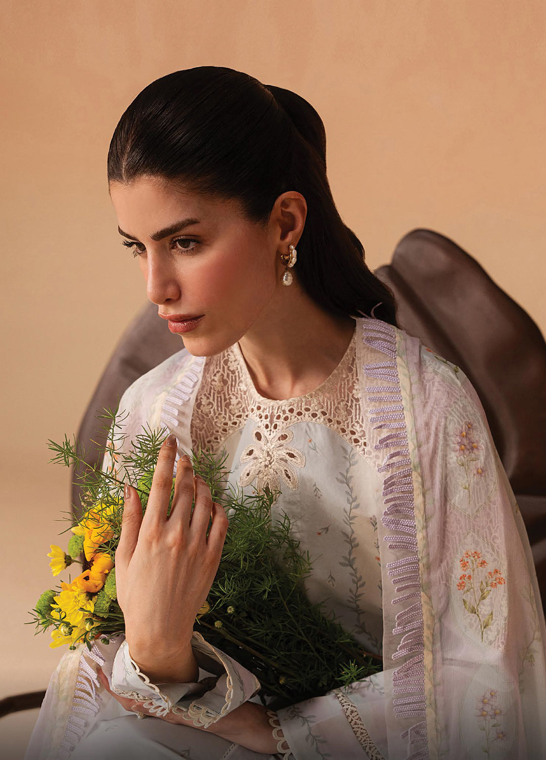 Haze A Prints by Afrozeh Unstitched Printed Lawn 3 Piece Suit AF26UAP FWU-108 Sunnival Blue - Summer Collection