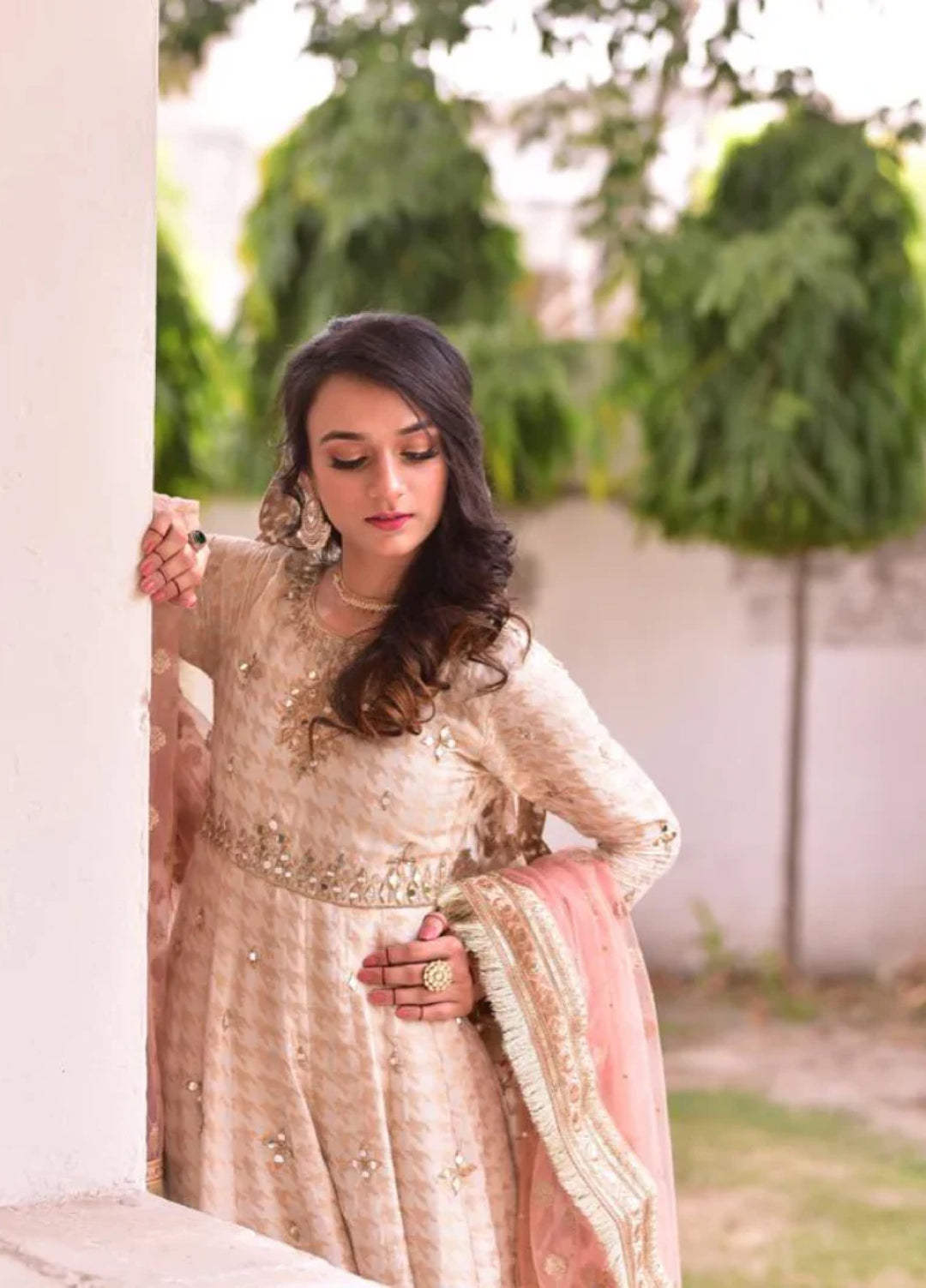 Luxe By Hues Atelier Women Pret 3 Piece Sheesha Formal Pishwaas - Formals Collection