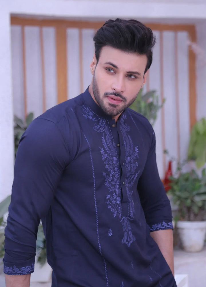 Edge Republic Embroidered Men Kurta Pajama - ER MR 48