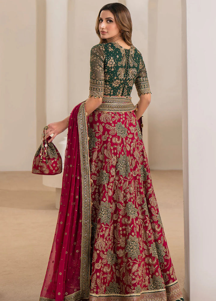 Jazmin Unstitched Chiffon Embroidered Suits 3 Piece JZ25CF JZ-WF24-03 - Festive Collection