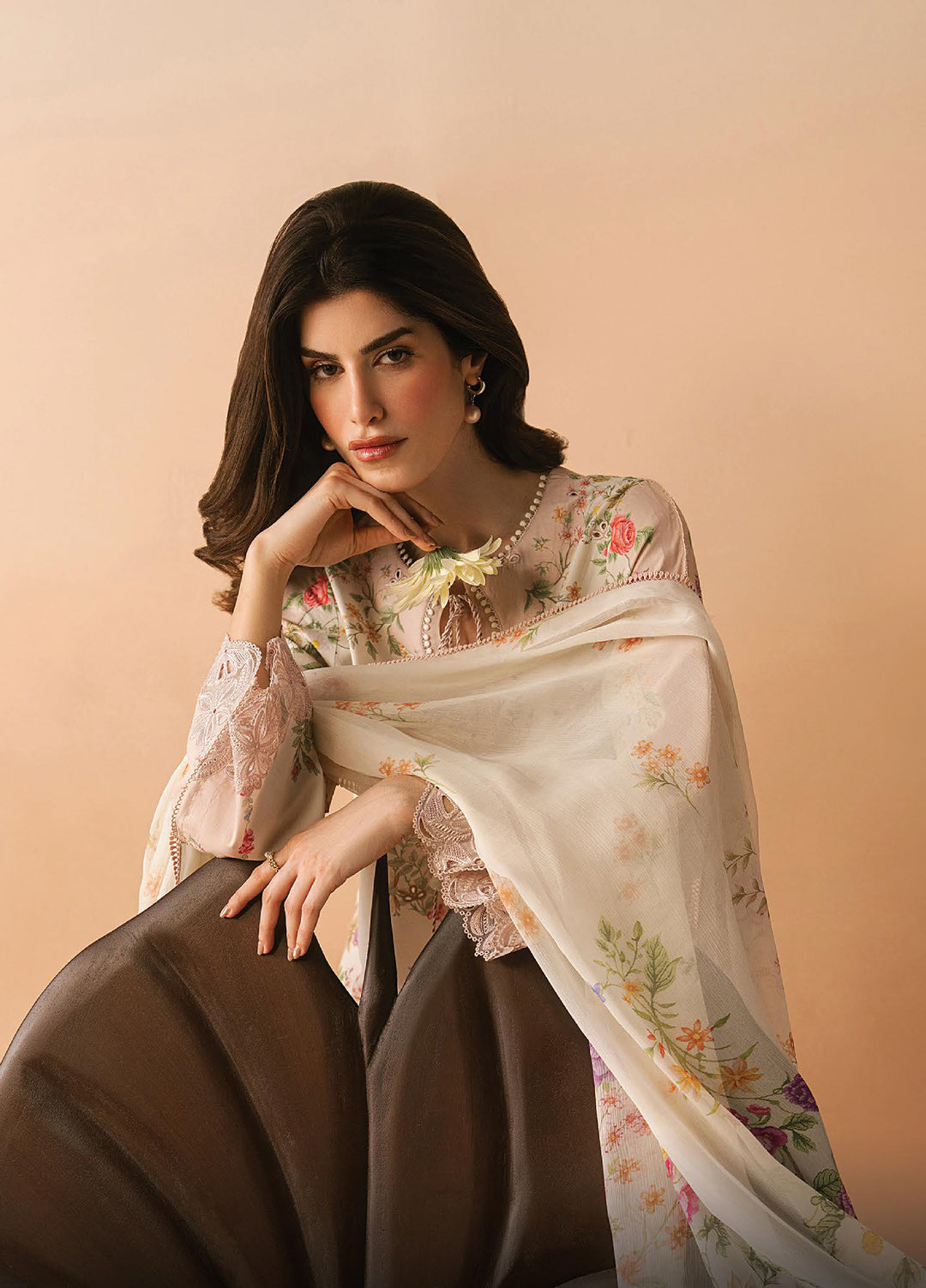 Haze A Prints by Afrozeh Unstitched Printed Lawn 3 Piece Suit AF26UAP Lustre FWU-113 - Summer Collection