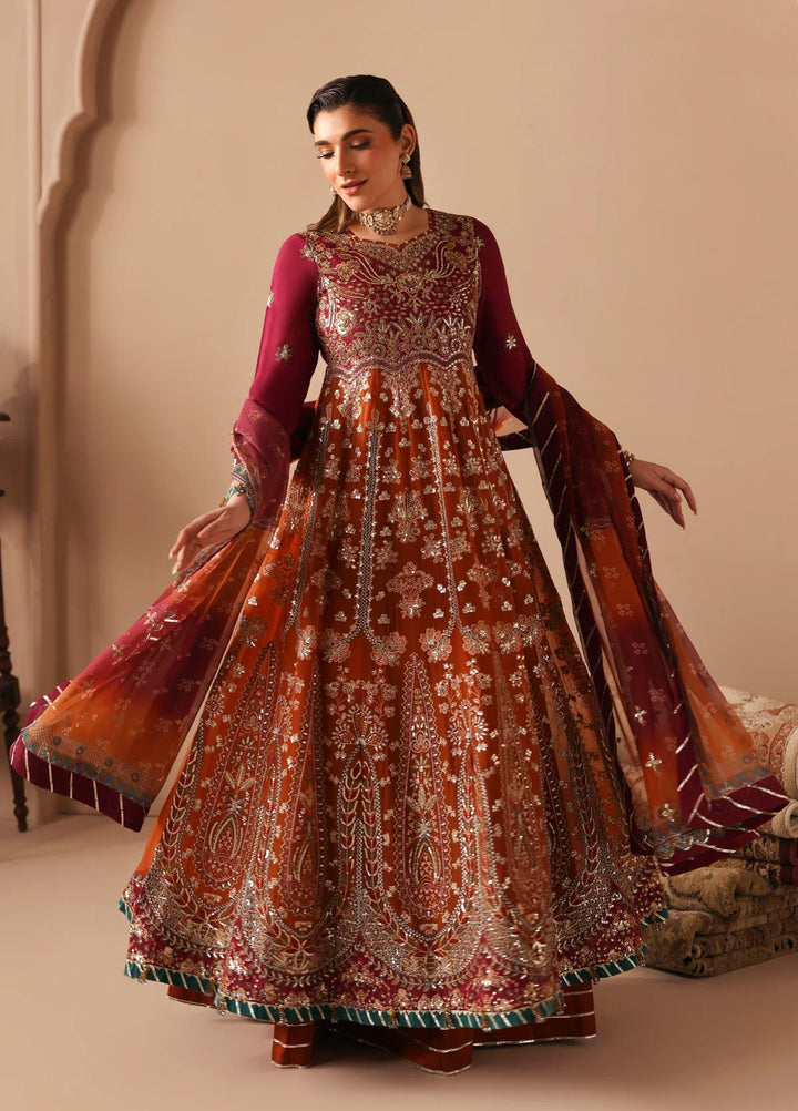Xenia Formals Unstitched Embroidered Chiffon 3 Piece Suit XF26UF 03-IBTIHAL - Festive Collection