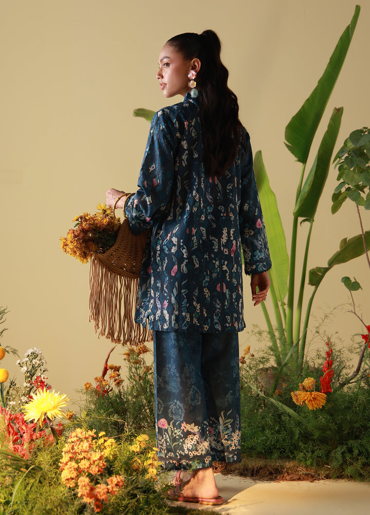 Sahar Unstitched Printed Cambric 2 Piece Suit SS1-26-26 Twilight Botanica - Summer Collection