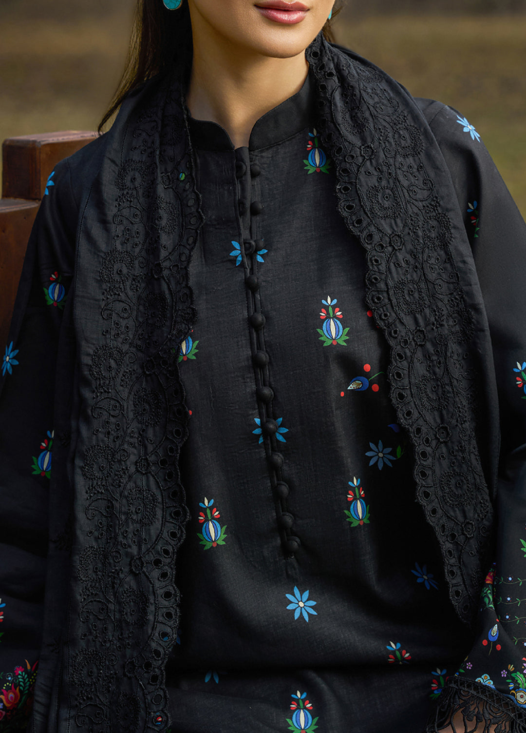 Raha Summer Prints by RajBari Unstitched Printed Lawn 3 Piece Suit RB26URS D-04 - Summer Collection