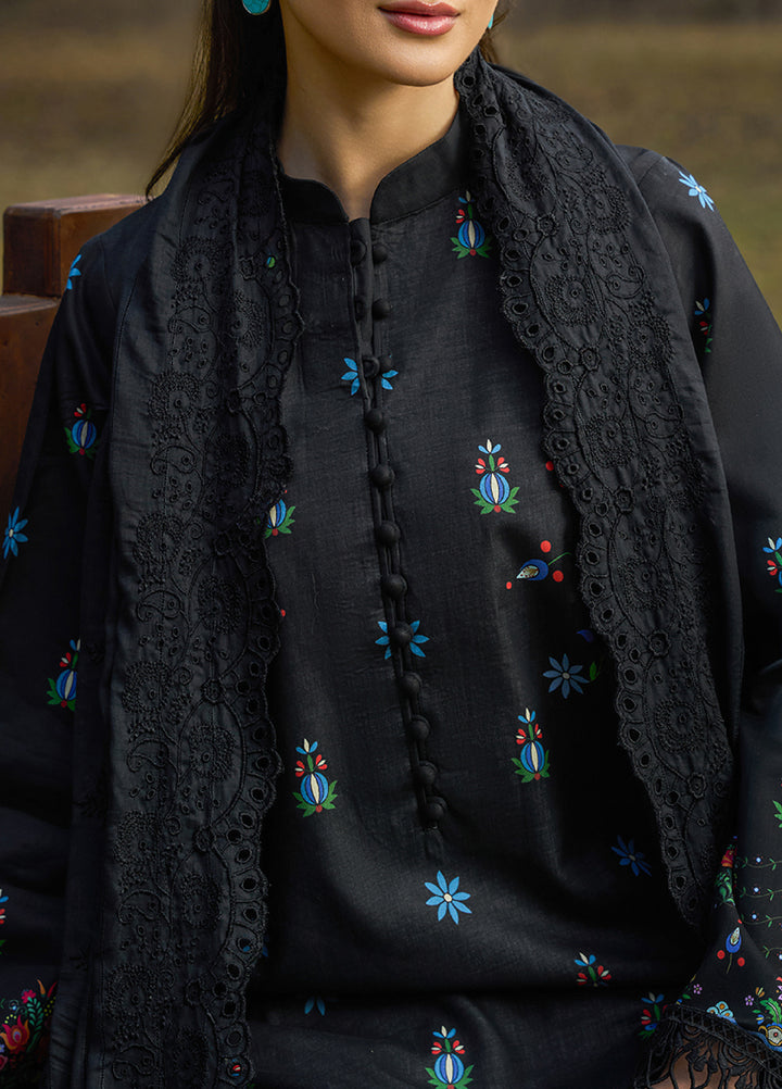 Raha Summer Prints by RajBari Unstitched Printed Lawn 3 Piece Suit RB26URS D-04 - Summer Collection