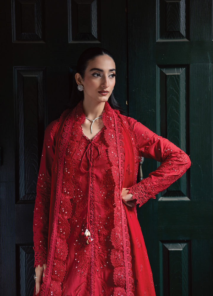Celia by Zarposh Unstitched Embroidered Luxury Lawn 3 Piece Suit ZR26UCL ARDYN - Festive Collection