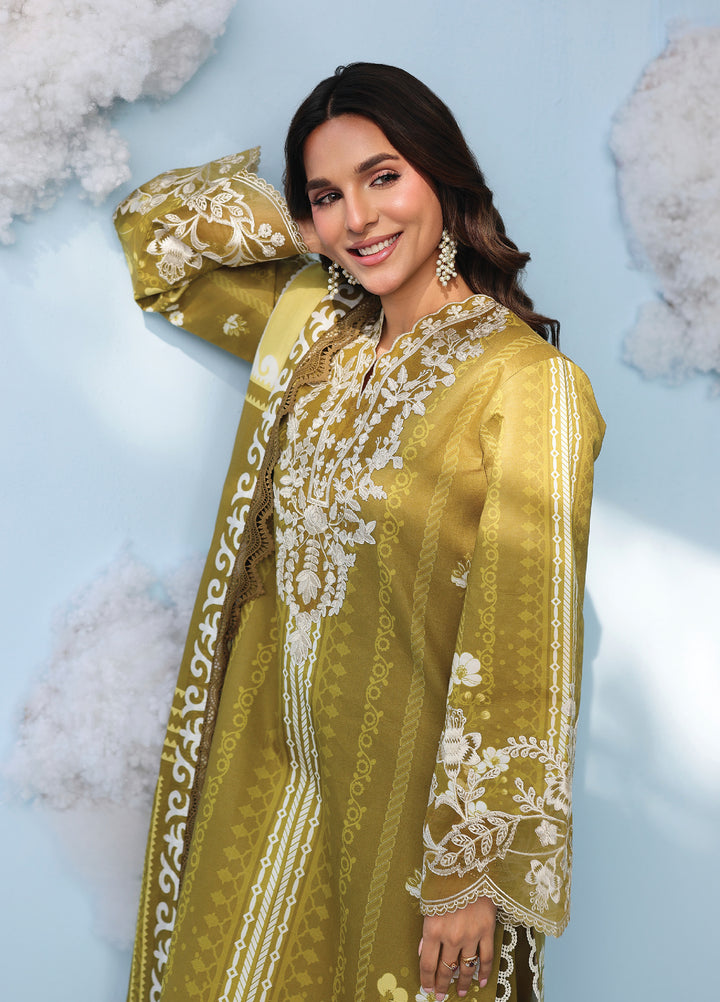 Anaya by Mahnur Unstitched Embroidered Lawn 3 Piece Suit MN26UALV AN2-17 - Festive Collection