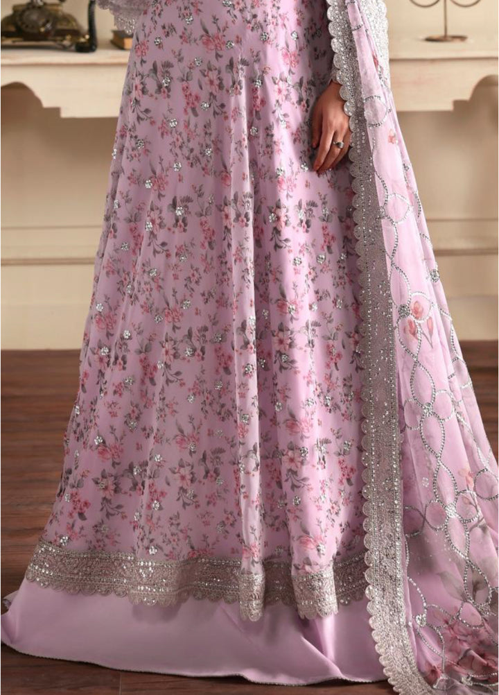 Sirayya by Zarif Unstitched Embroidered Chiffon 3 Piece Suit ZR26US HINAA 09 - Festive Collection