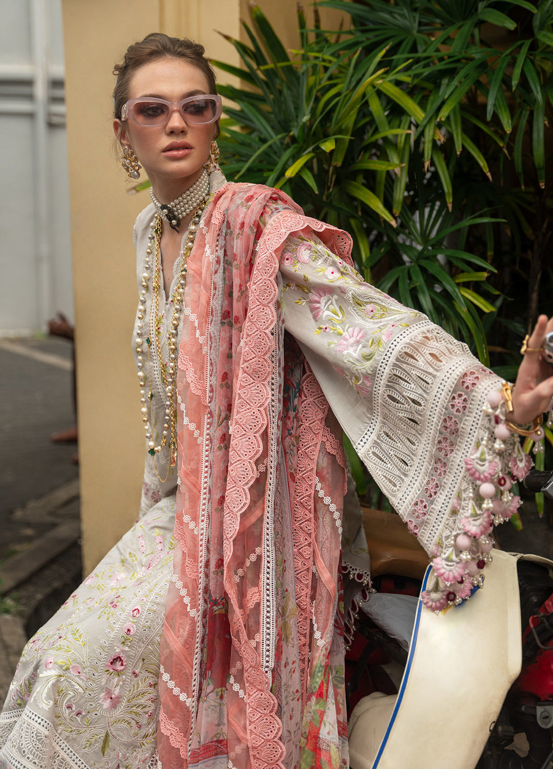 Neroli By Annus Abrar Unstitched Embroidered Lawn 3 Piece Suit ABR26UNL 12 Amani - Festive Collection