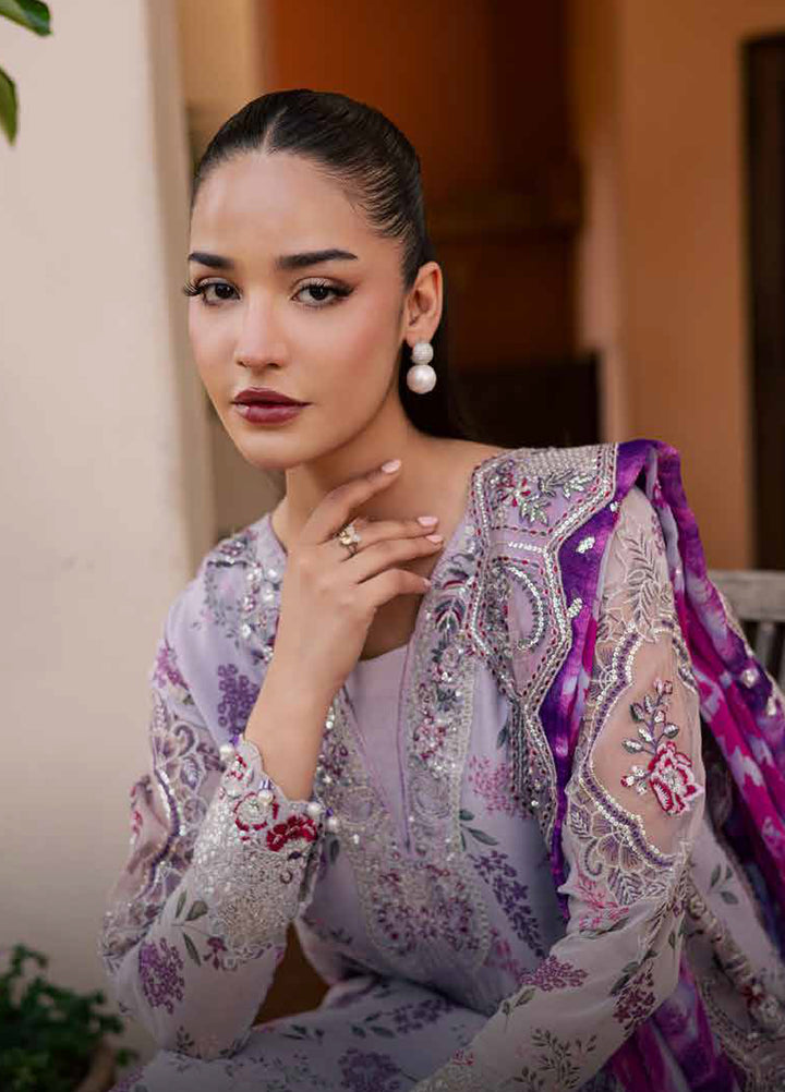 Heirloom by Daria Unstitched Embroidered Chiffon 4 Piece Suit DC26UCH DA-53 - Festive Collection