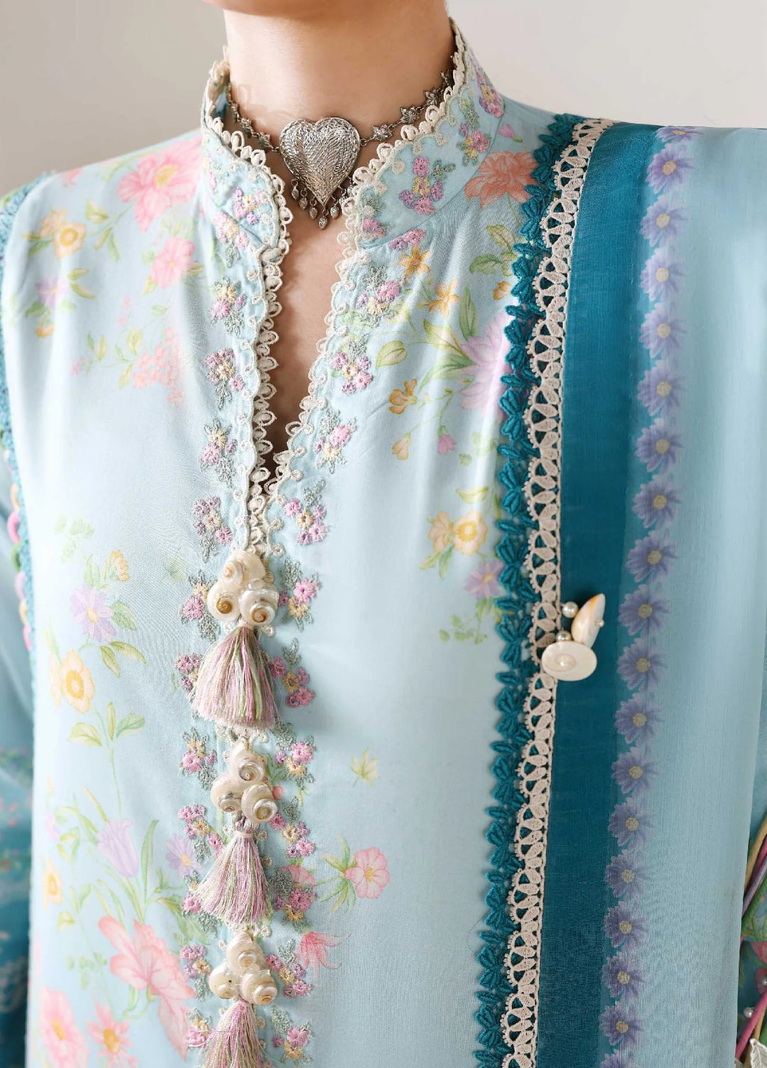 Neoma Prints by Republic Unstitched Embroidered Lawn 3 Piece Suit RW26UNP RSP-10 - Summer Collection