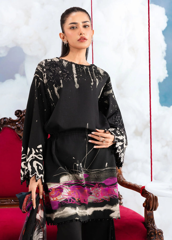 M Basics by Maria B Unstitched Embroidered Lawn 3 Piece Suit MB26SSEL MB-CUSV14-06A - Eid Collection