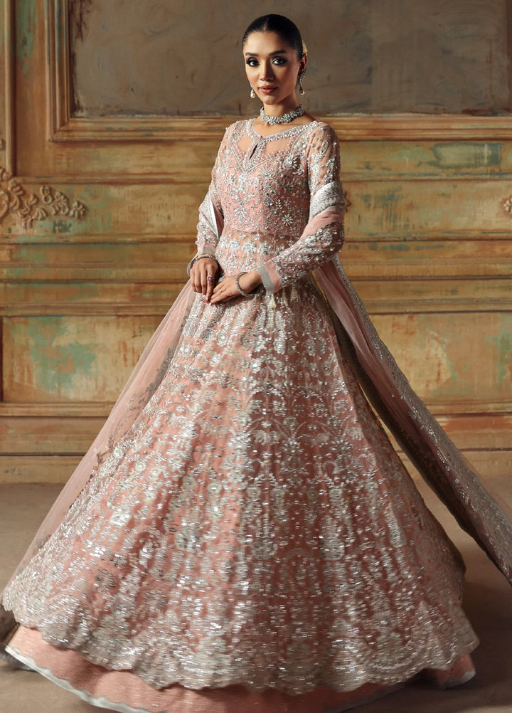 Zyra Unstitched Embroidered Net 3 Piece Suit ZY26UW D-4 Glamorous - Wedding Collection