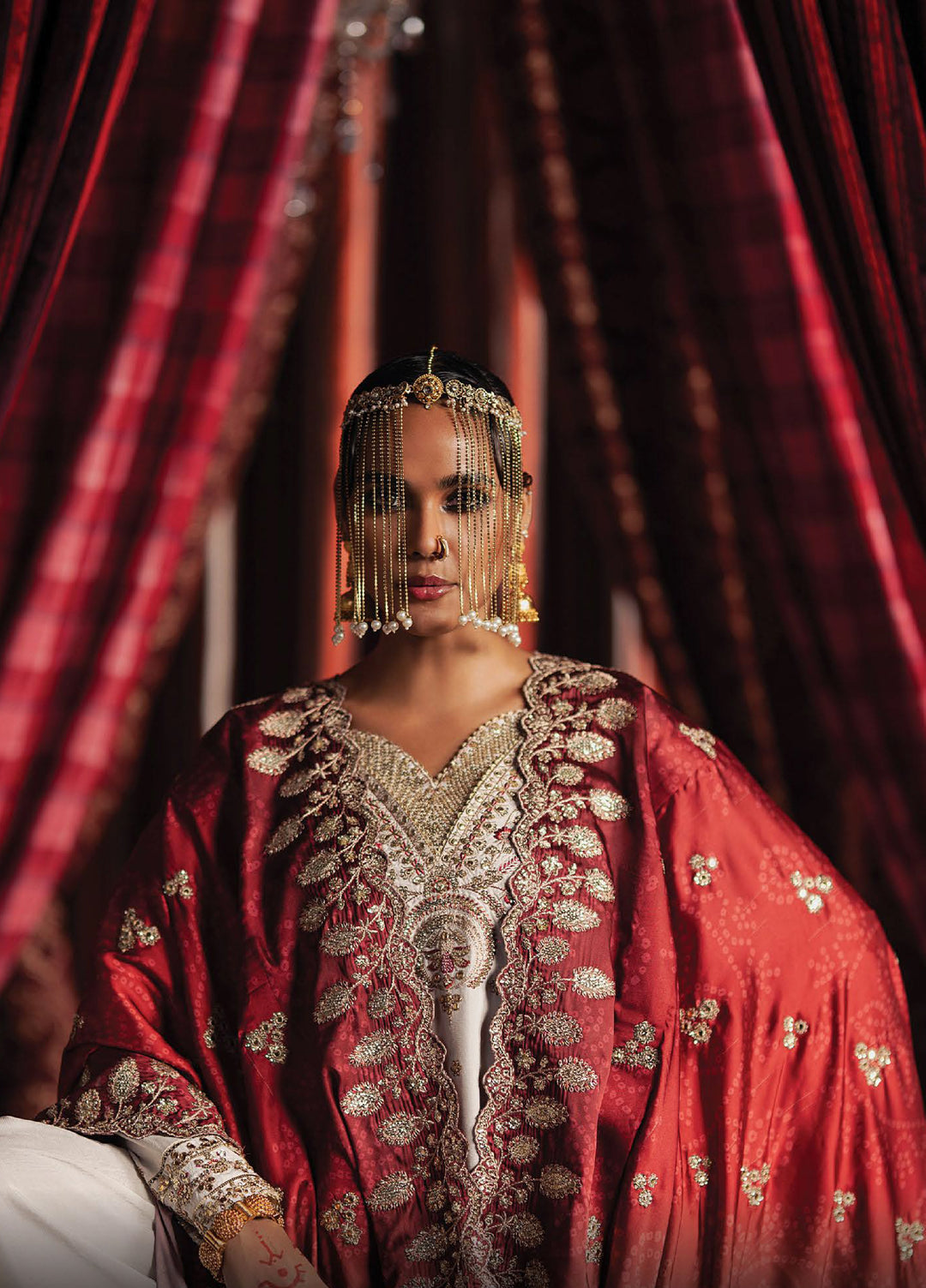 Divani by Afrozeh Unstitched Raw Silk Embroidered 3 Piece Suits AF25DS AS-25-01 Khuld - Festive Collection