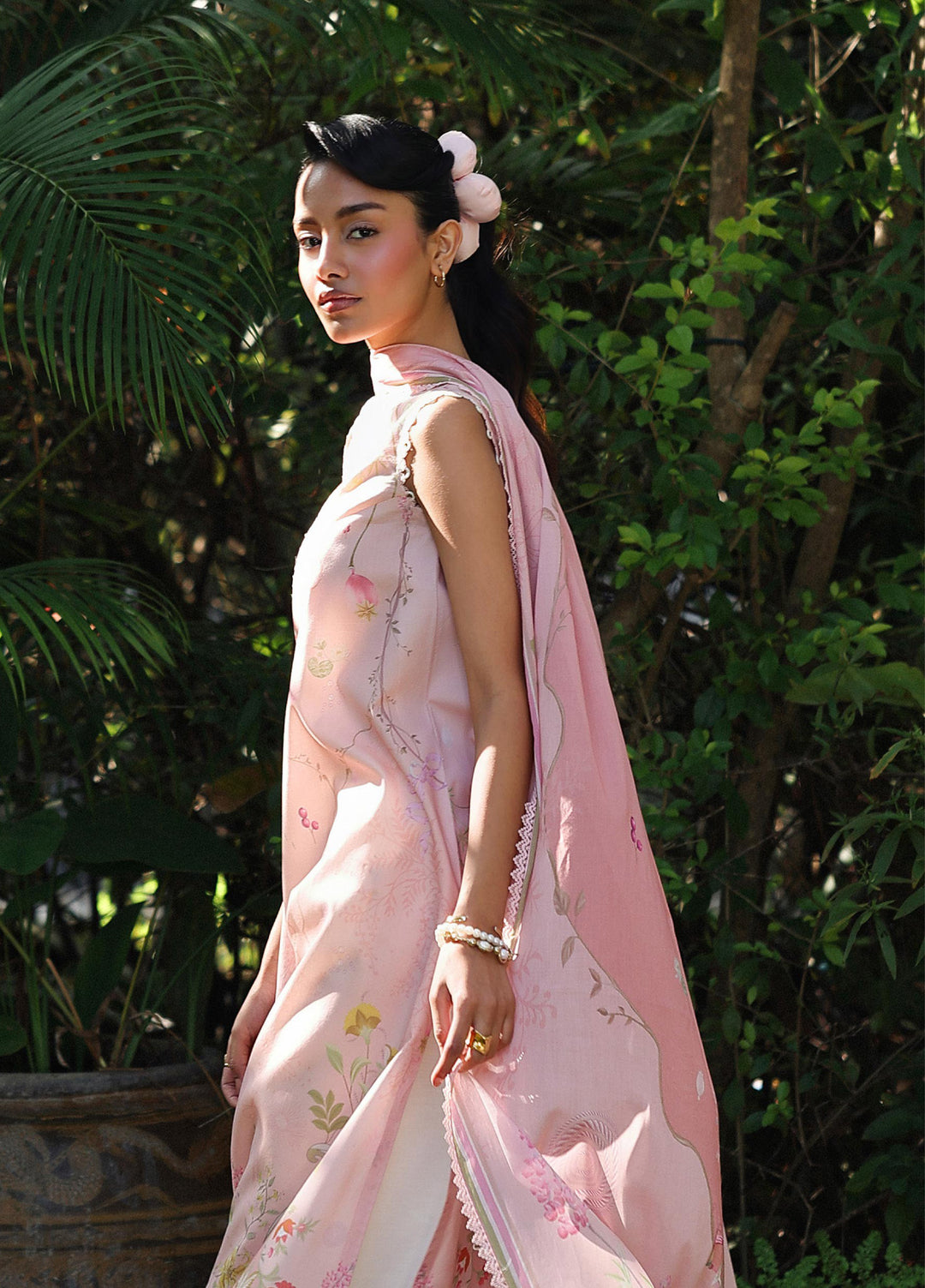 Q Prints by Qalamkar Unstitched Lawn Printed 3 Piece Suit QLK26QP Iona - Summer Collection