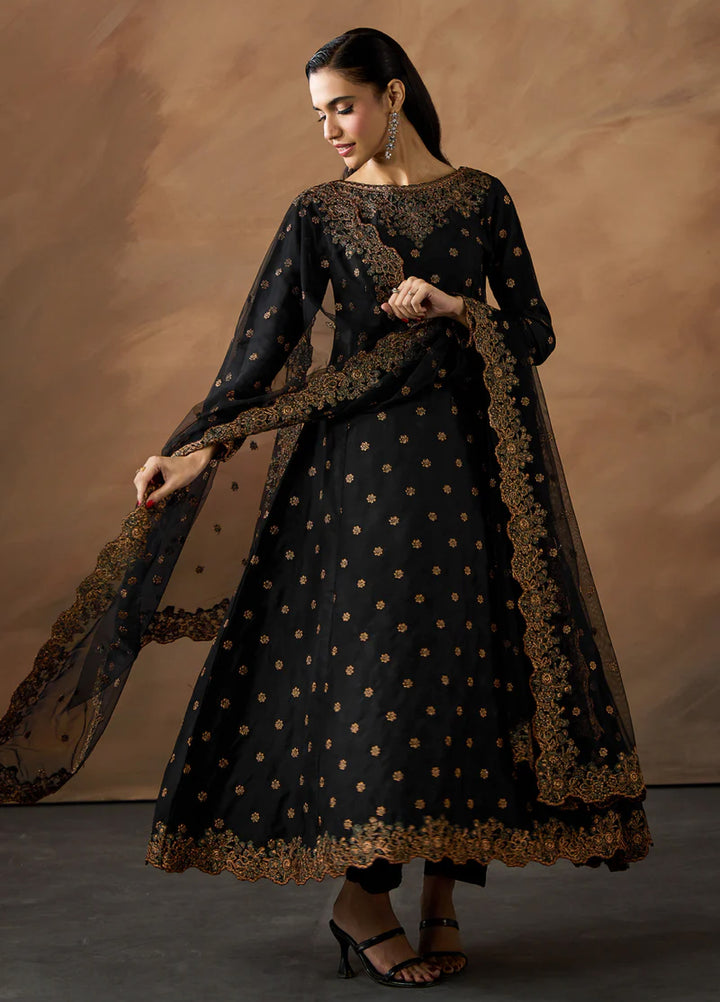 Zarif Women RTW Embroidered Raw Silk 3 Piece Suit ZR26UCR ZRF - EMC -29 - Eid Collection