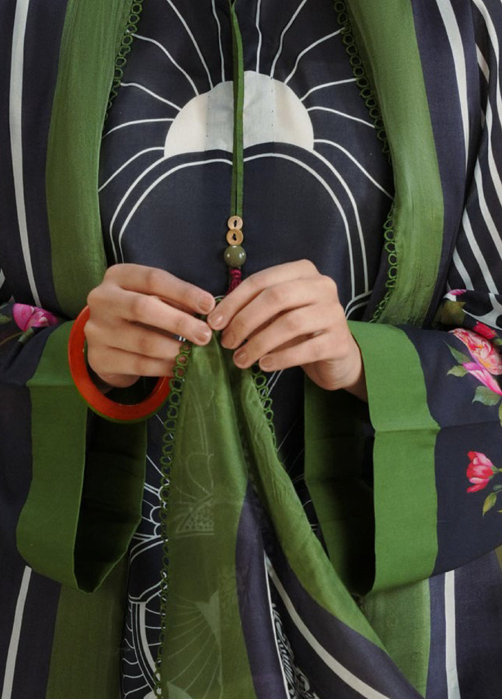 Coco by Zara Shahjahan Unstitched Printed Lawn 3 Piece Suit CZS26PS ZCB-26 10 B - Summer Collection