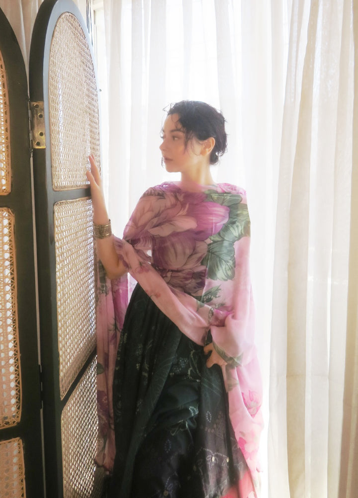 Anarkali by Zara Shahjahan Unstitched Embroidered Lawn 3 Piece Suit ZS26UAL D-04 NAYAB - Eid Collection